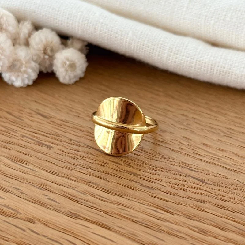 Bague "Odessa" acier