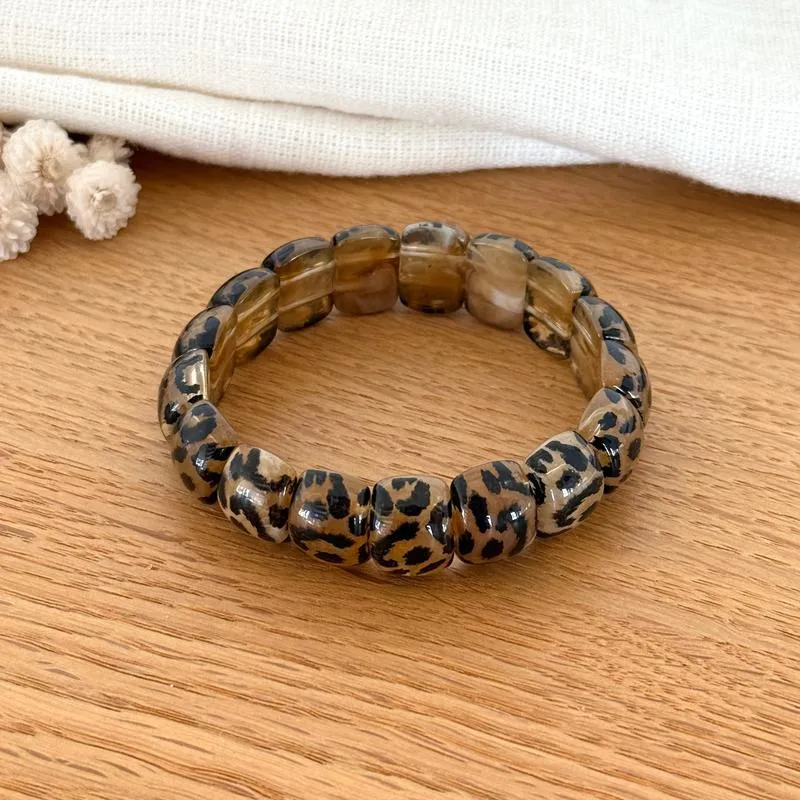 Bracelet "Alia" léopard