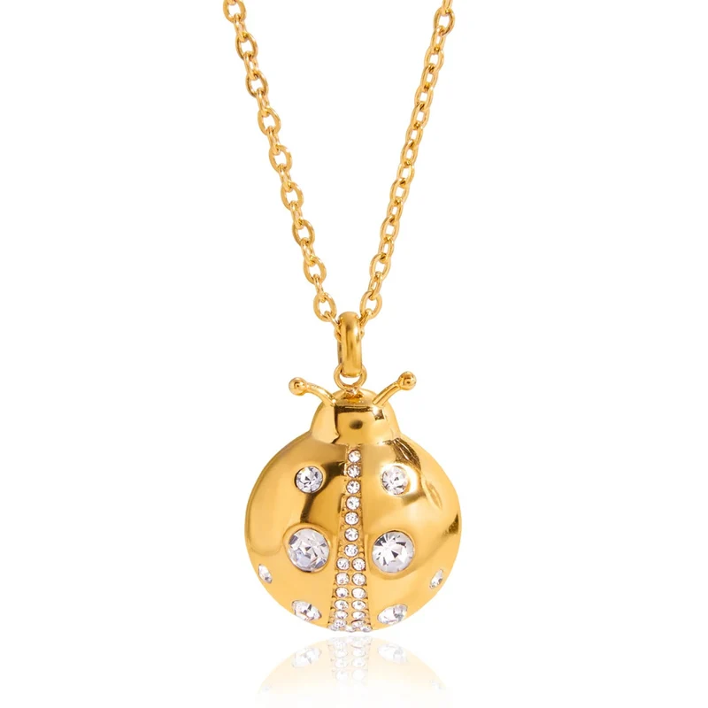 Collier pendentif Coccinelle