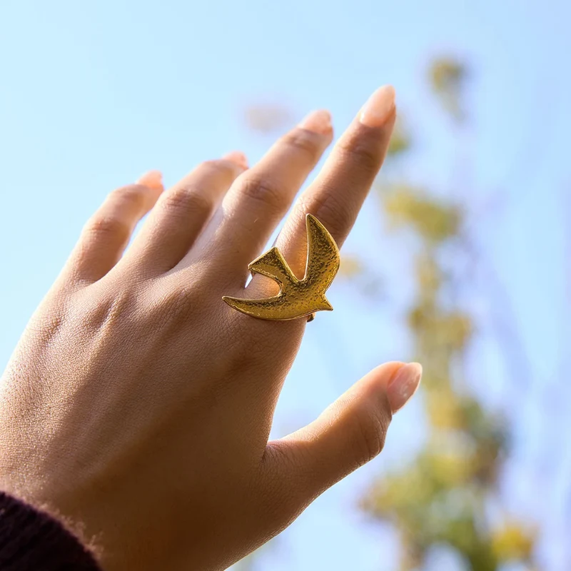 Bague Oiseau Design