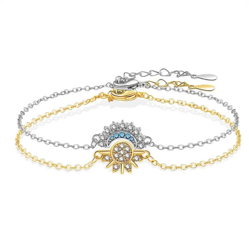 Bracelet Céleste Soleil et Lune