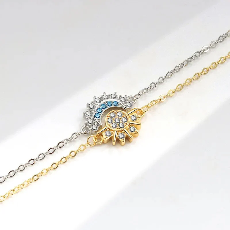 Bracelet Céleste Soleil et Lune