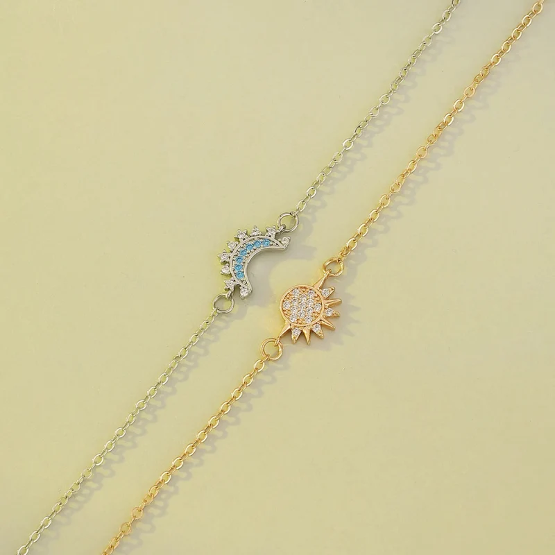 Bracelet Céleste Soleil et Lune