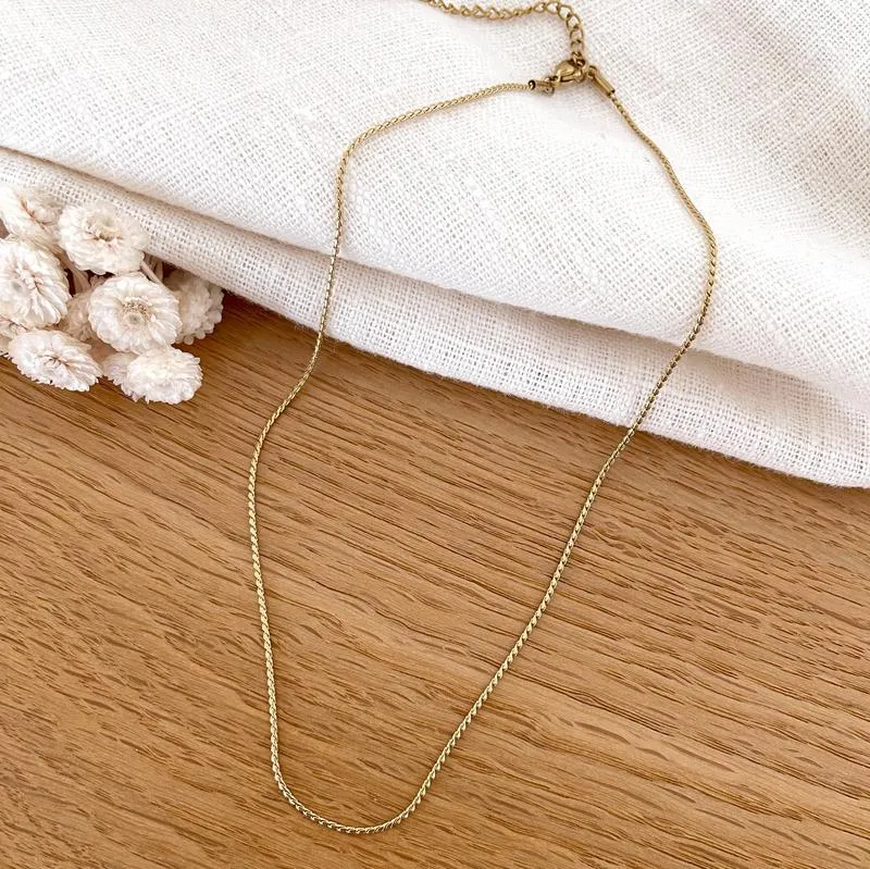 Collier "Finella" acier