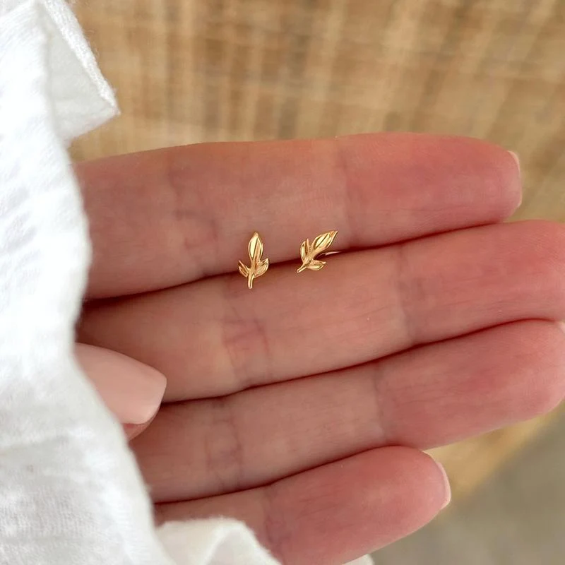 Boucles d'oreilles "Filine" plaqué or