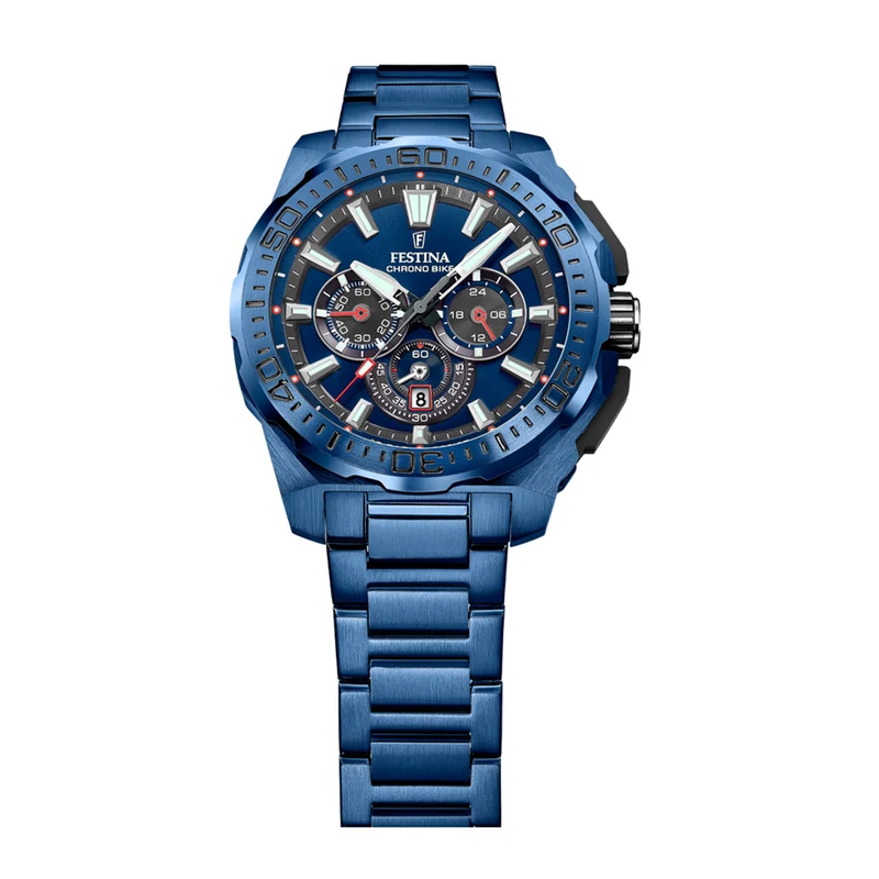 Festina Chrono Bike Montre Bleue Pour Homme F20729/1