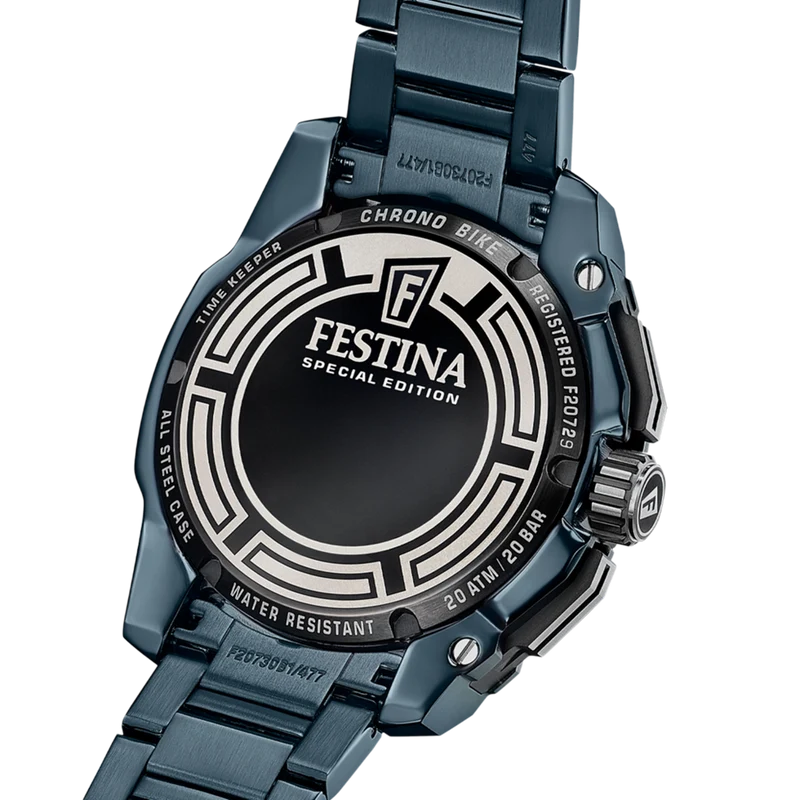 Festina Chrono Bike Montre Bleue Pour Homme F20729/1