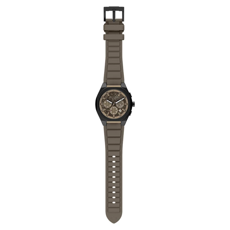Armani Exchange Sync Round Brown Dial Watch AX4293