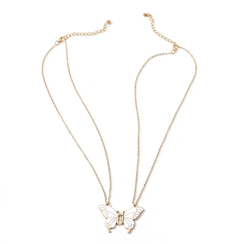 Double Collier Papillon
