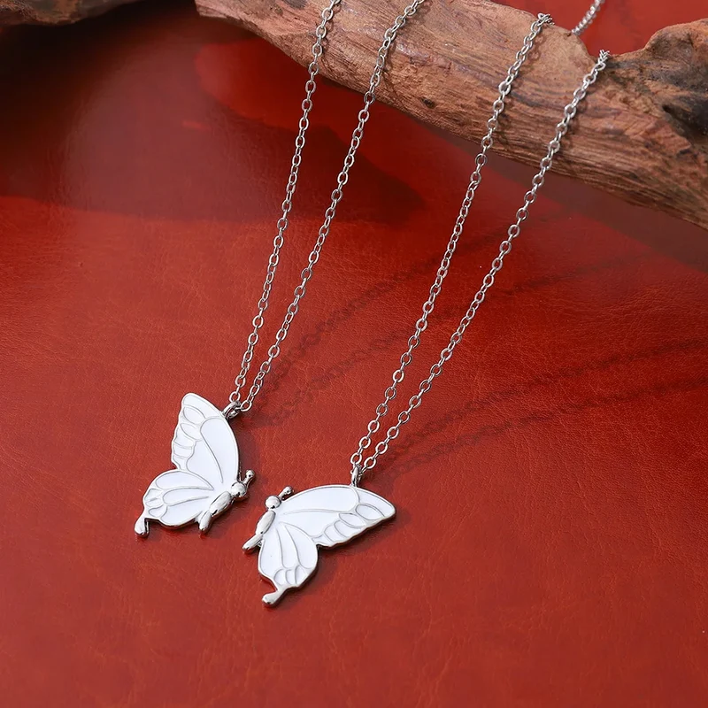 Double Collier Papillon