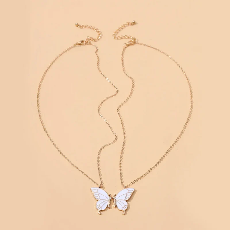 Double Collier Papillon