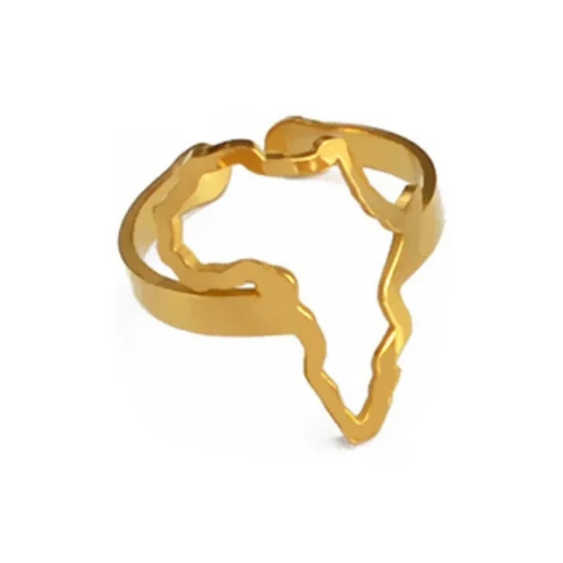 Bague Carte Afrique
