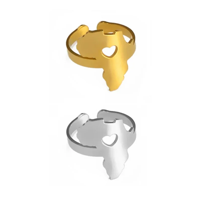Bague Afrique Cœur