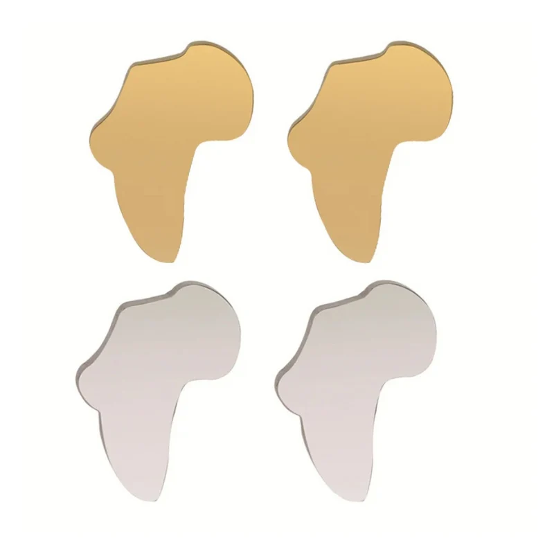 Boucles d'Oreilles Afrique Pleine