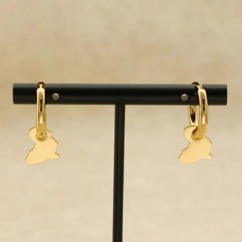 Petites Boucles d'Oreilles Afrique