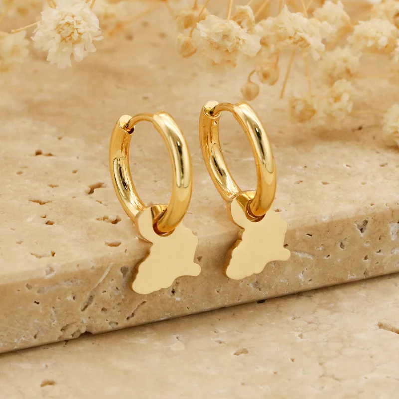 Petites Boucles d'Oreilles Afrique