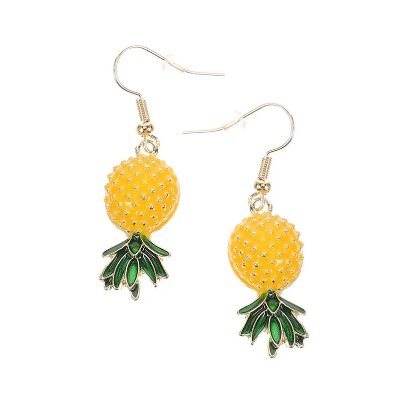 Boucles d'Oreilles Ananas Renversées