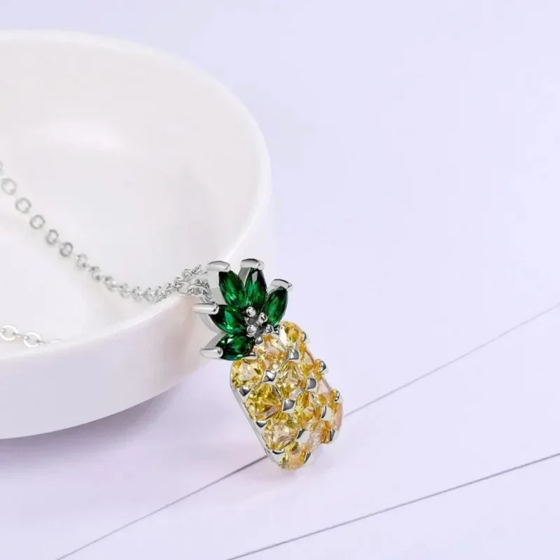 Collier Ananas Long