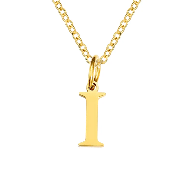Collier Pendentif Lettre