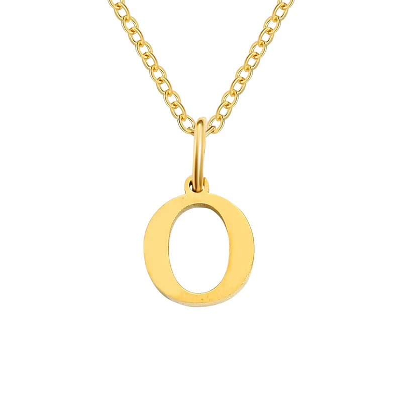 Collier Pendentif Lettre