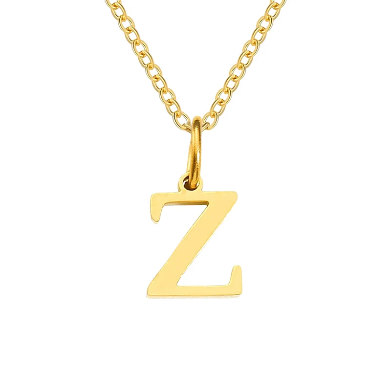 Collier Pendentif Lettre Z