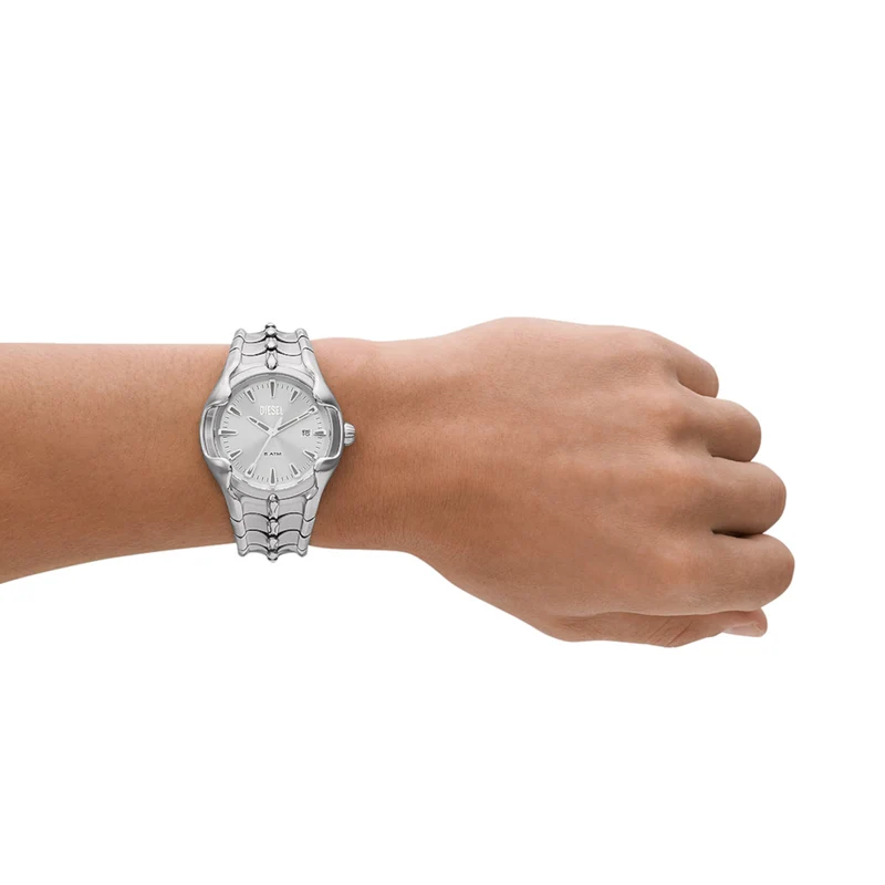 Diesel Vert Hommes Montre Argent DZ2185