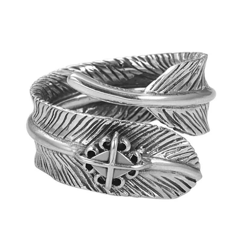 Bague Plume Stone