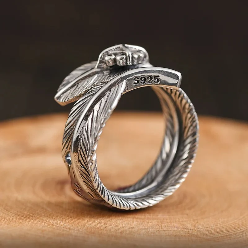 Bague Plume Stone