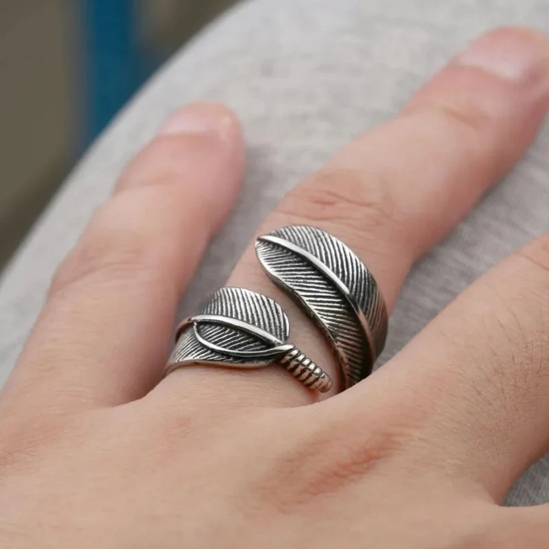 Bague Forme Plume
