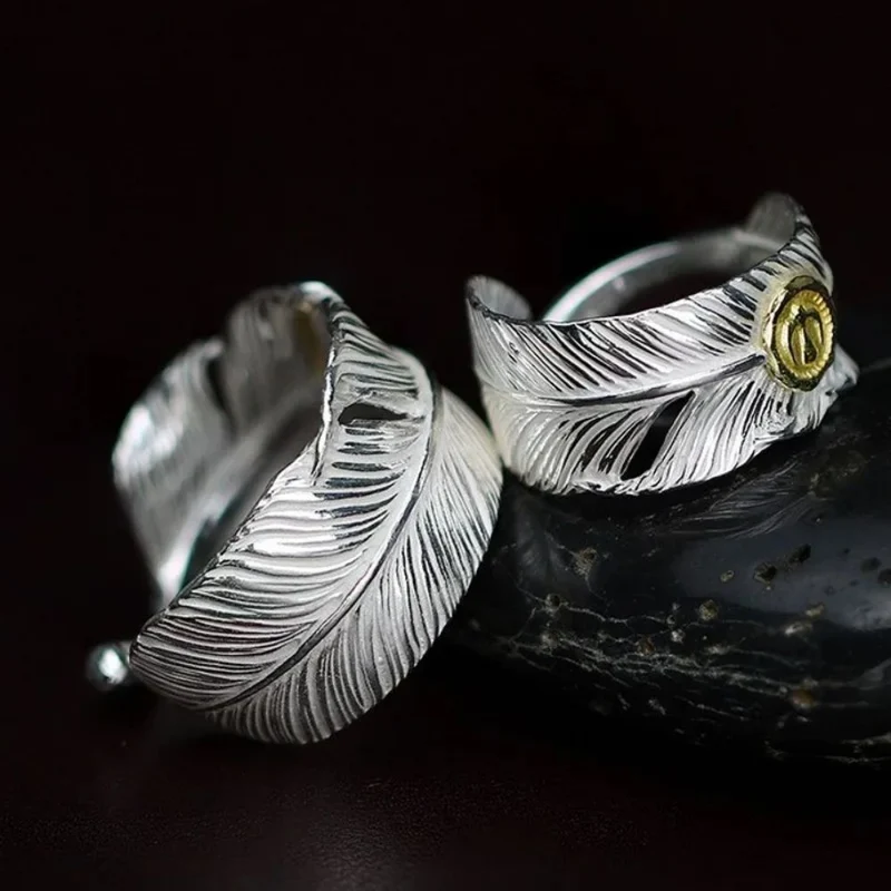 Bague Homme Plume Démon