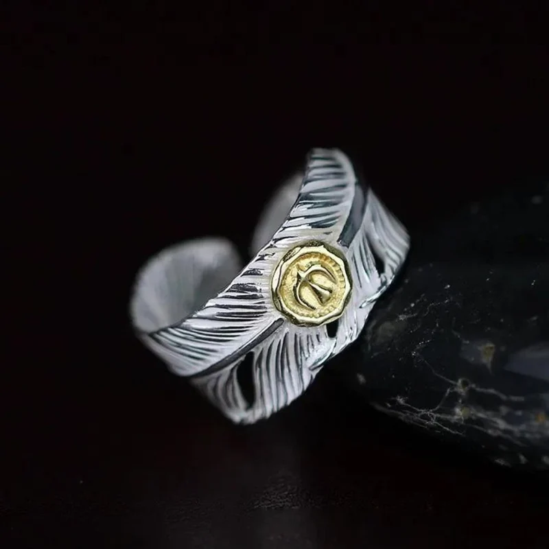 Bague Homme Plume Démon