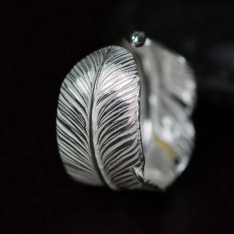 Bague Homme Plume Démon