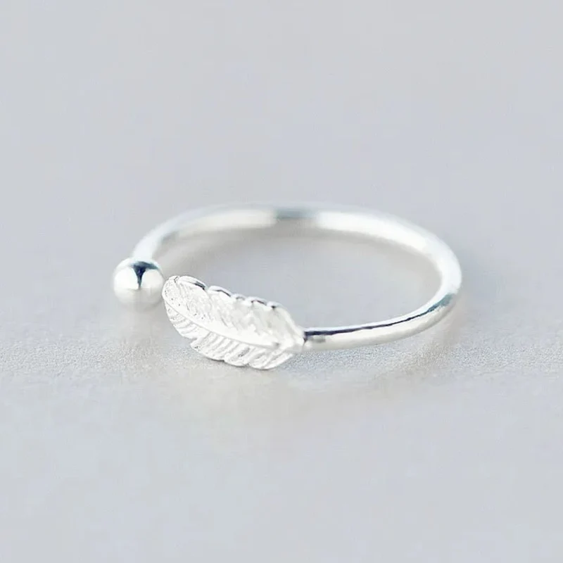 Bague Plume Fine