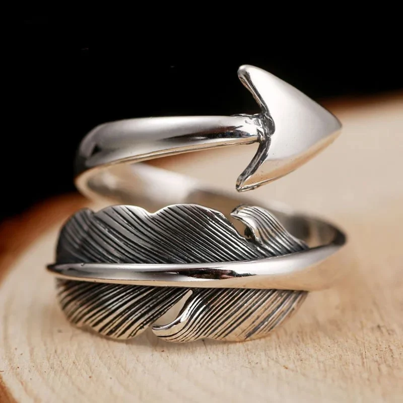 Bague Plume Flèche