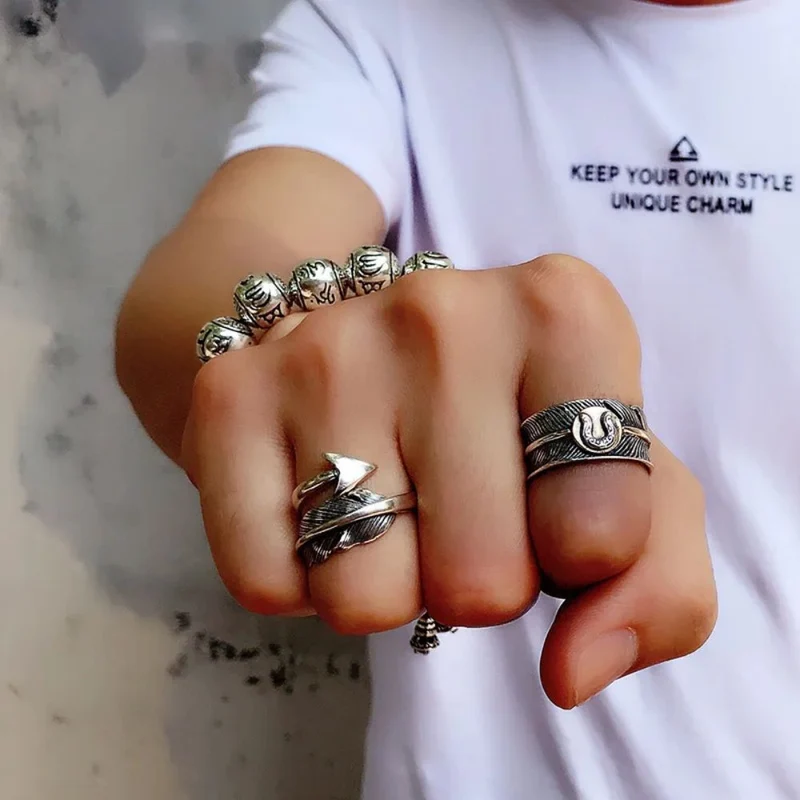Bague Plume Flèche