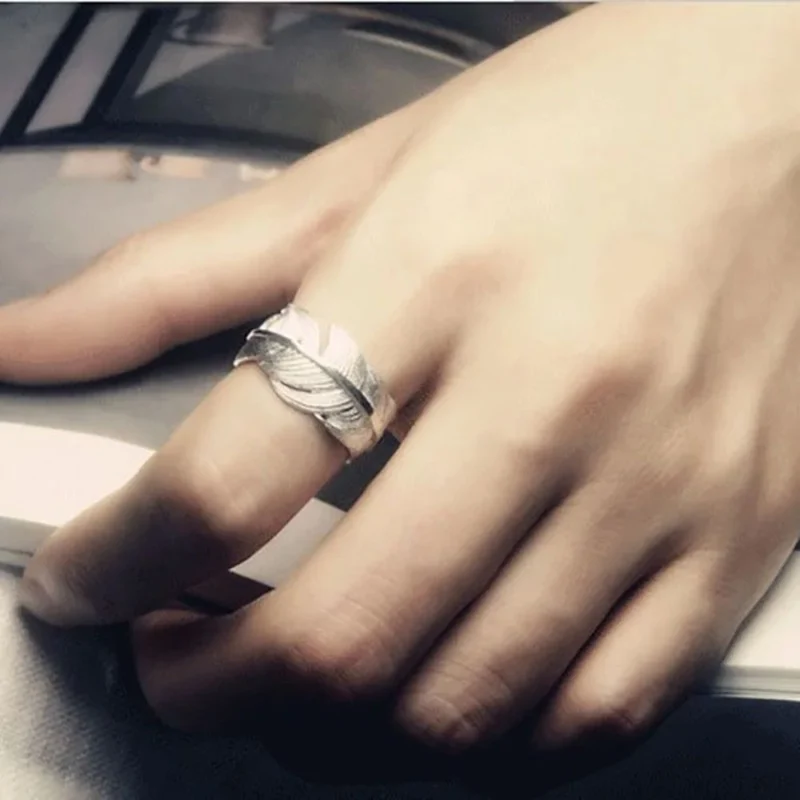 Bague Plume Ancienne