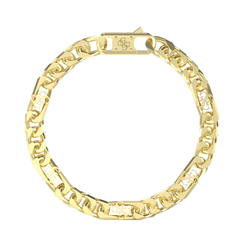 Guess 4G Frontiers Gold-coloured Bracelet JUMB06034JWYGS