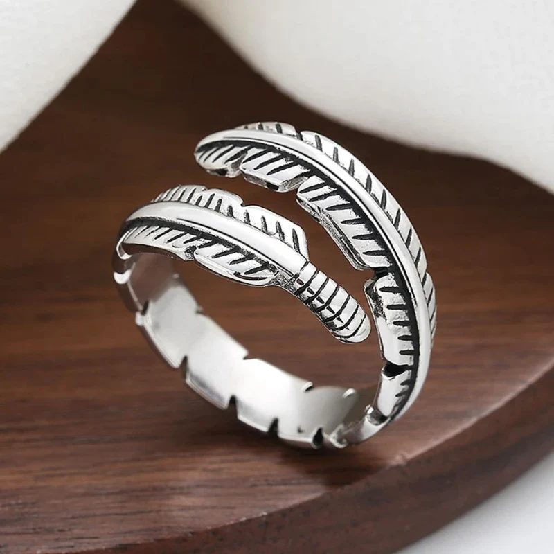 Bague Plume Argent 925