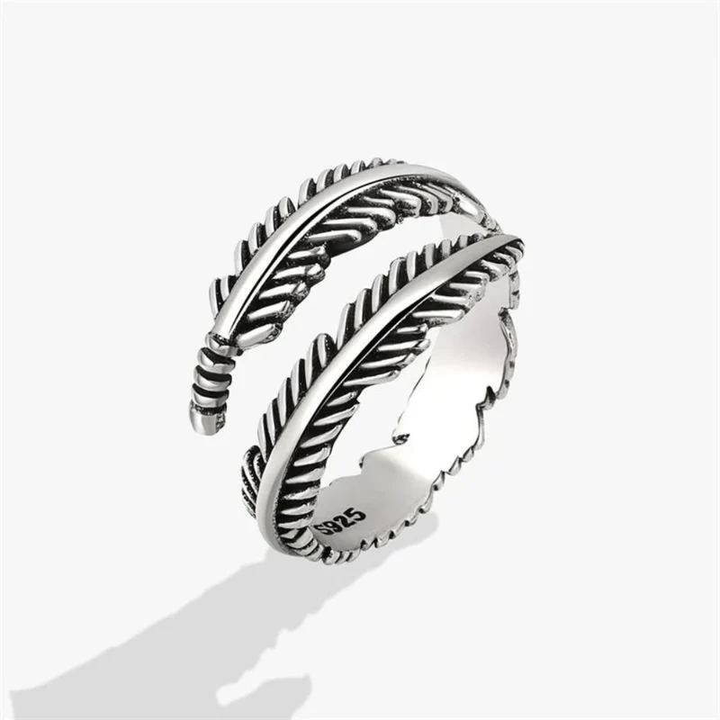 Bague Plume Argent 925