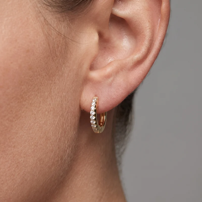 Boucles d'Oreilles Marylin Dorées