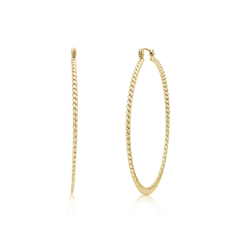 Boucles d'oreilles créoles fines