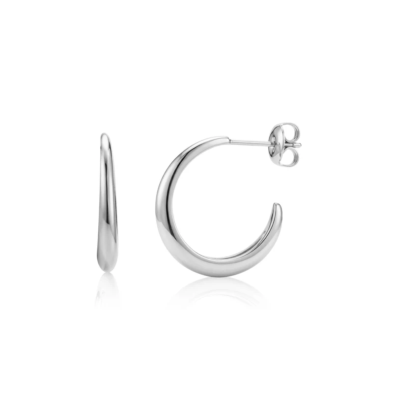 Boucles d'oreilles modernes en forme d'arc