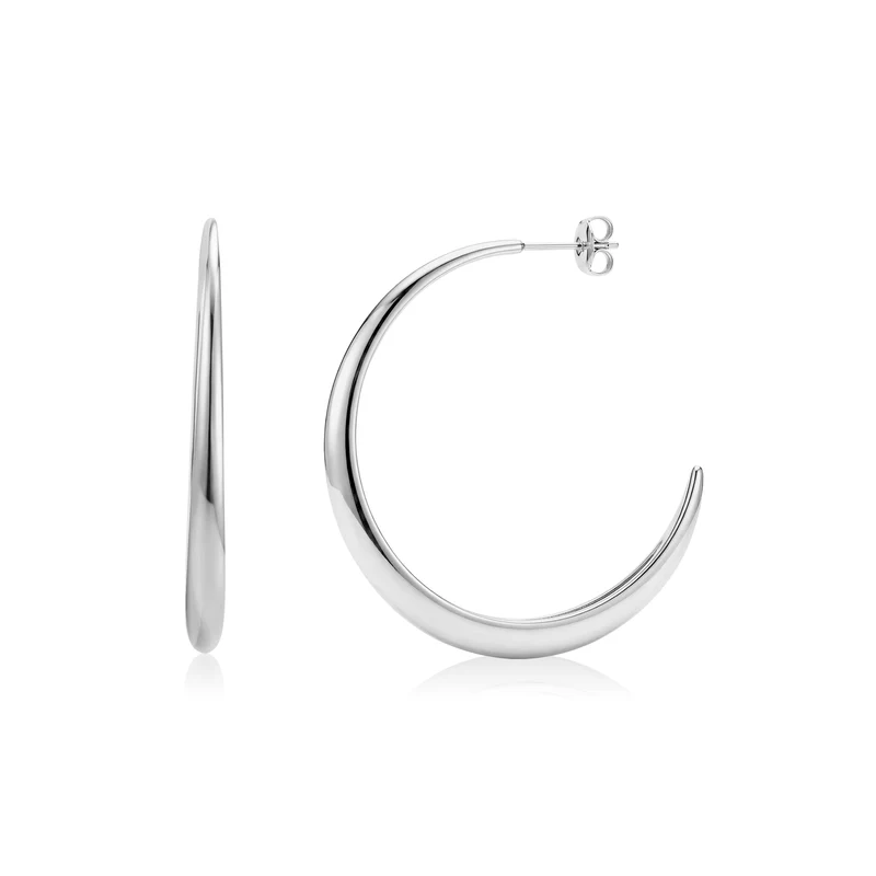 Boucles d'oreilles modernes en forme d'arc