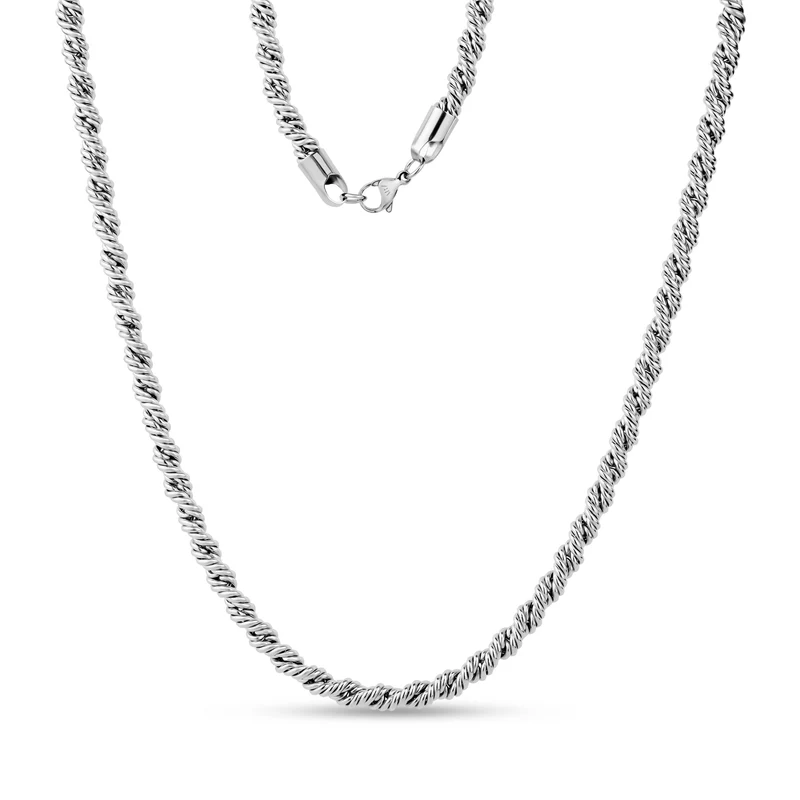 Collier à double torsade