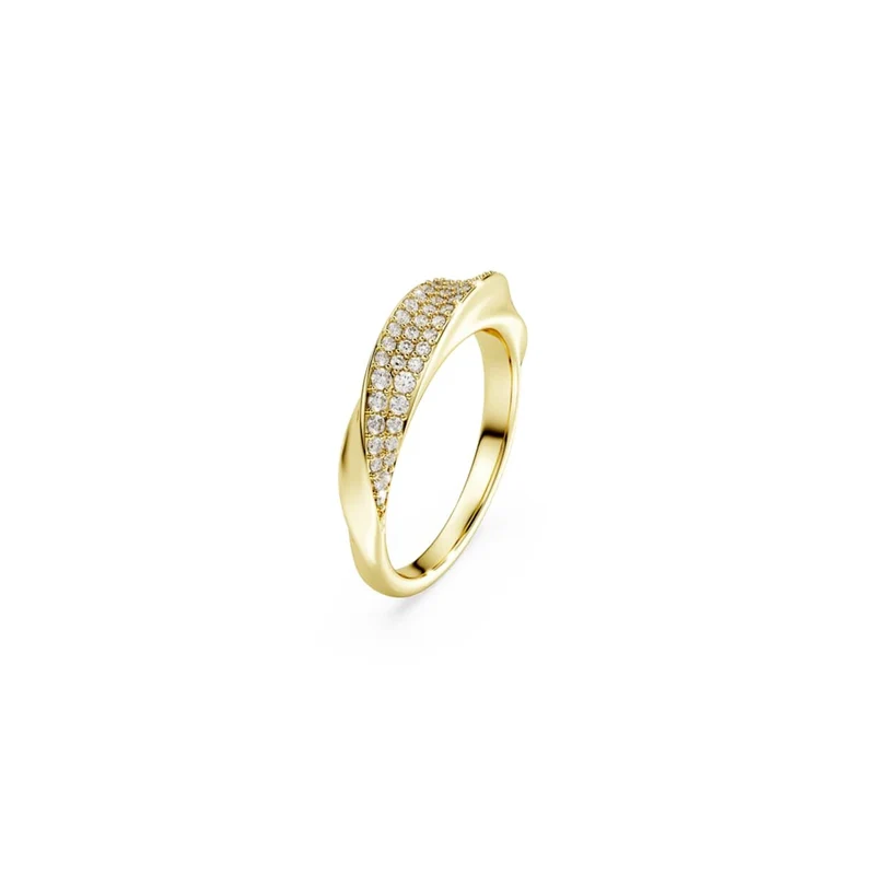 Swarovski Bague Classica en argent sterling plaqué or 5746020