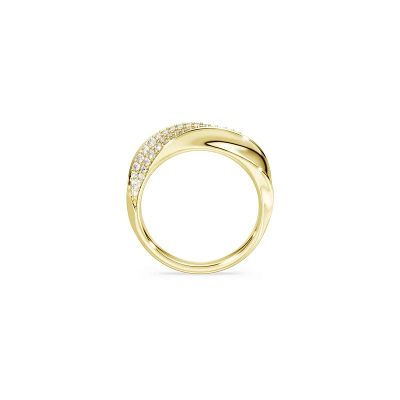 Swarovski Bague Classica en argent sterling plaqué or 5746020