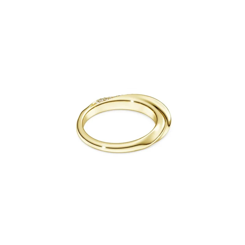 Swarovski Bague Classica en argent sterling plaqué or 5746020
