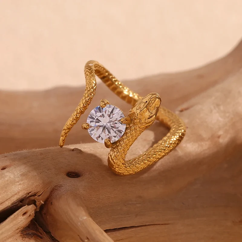 Bague Serpent Diamant