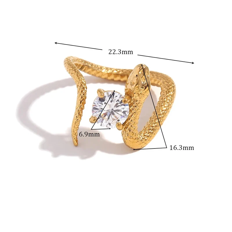 Bague Serpent Diamant