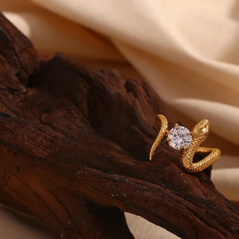 Bague Serpent Diamant